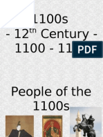 1100s - 12 Century - 1100 - 1199