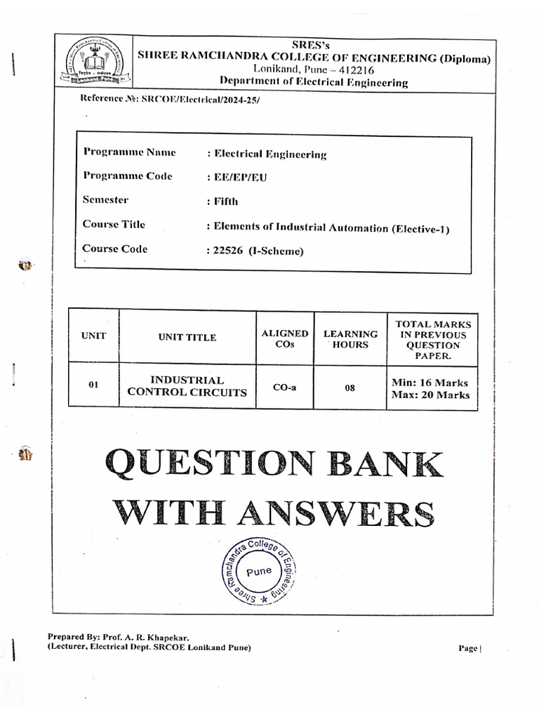 EIA Unit-1 Notes | PDF
