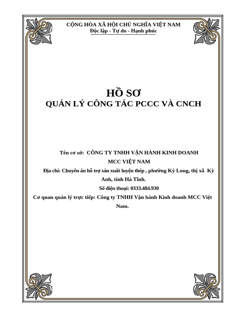 消防资料 TÀI LIỆU PCCC | PDF