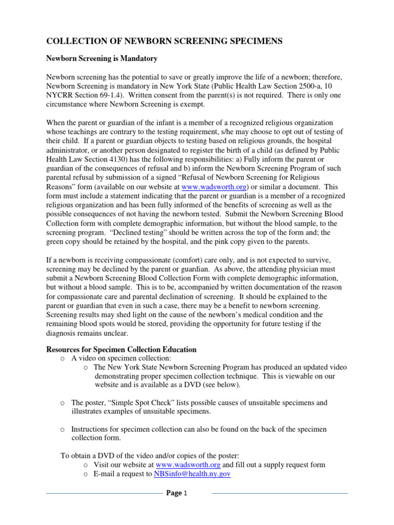 COLLECTION OF NBS SPECIMENS - FINAL - WEB - June 2016 | PDF | Infants ...