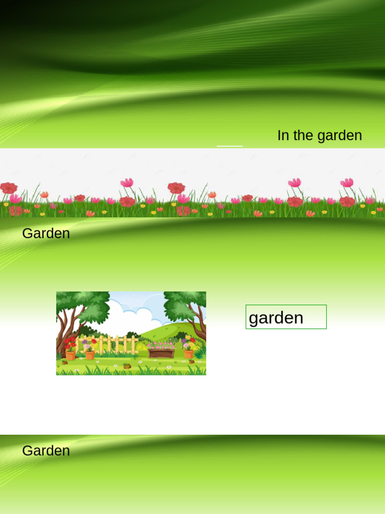 Garden Elements and Activities Guide | PDF