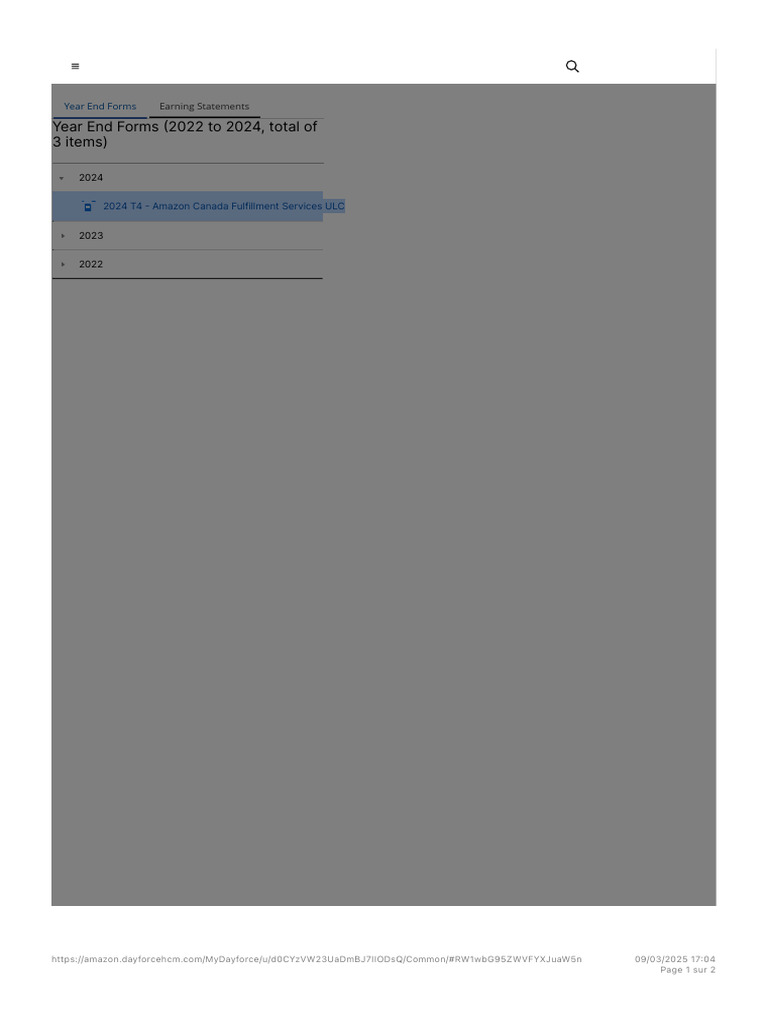 Earnings - Dayforce | PDF