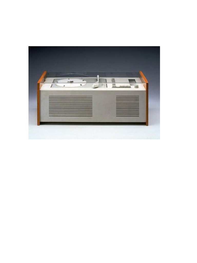 Dieter Rams: Design Philosophy Overview | PDF