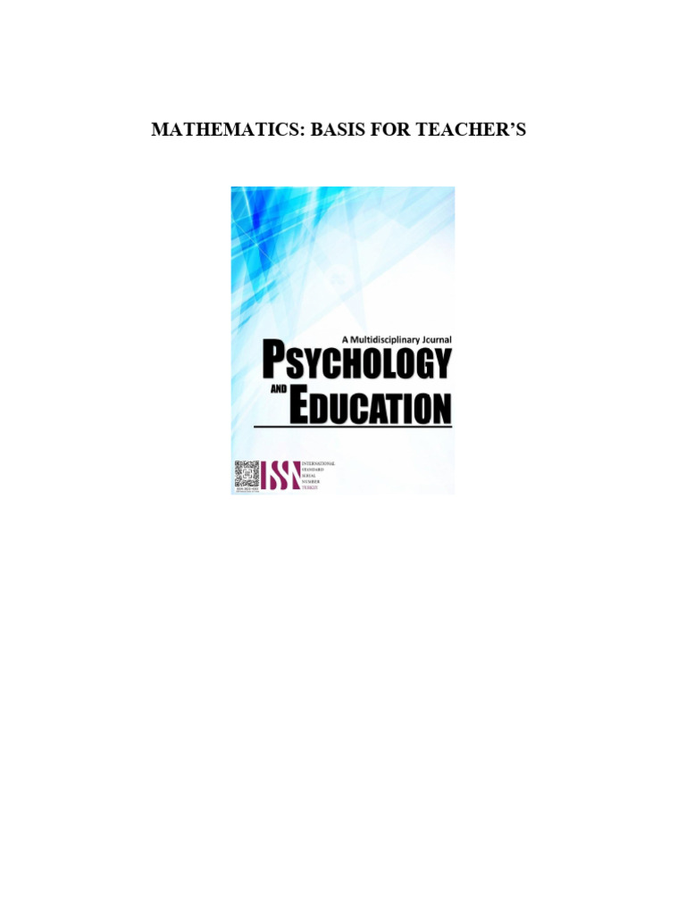 Teachers Pedagogical Content Knowledge and Their Instructional ...
