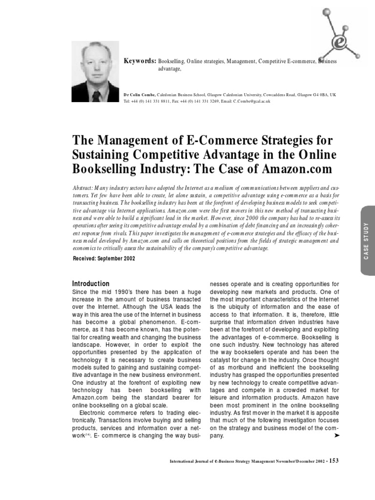 strategic management amazon case study