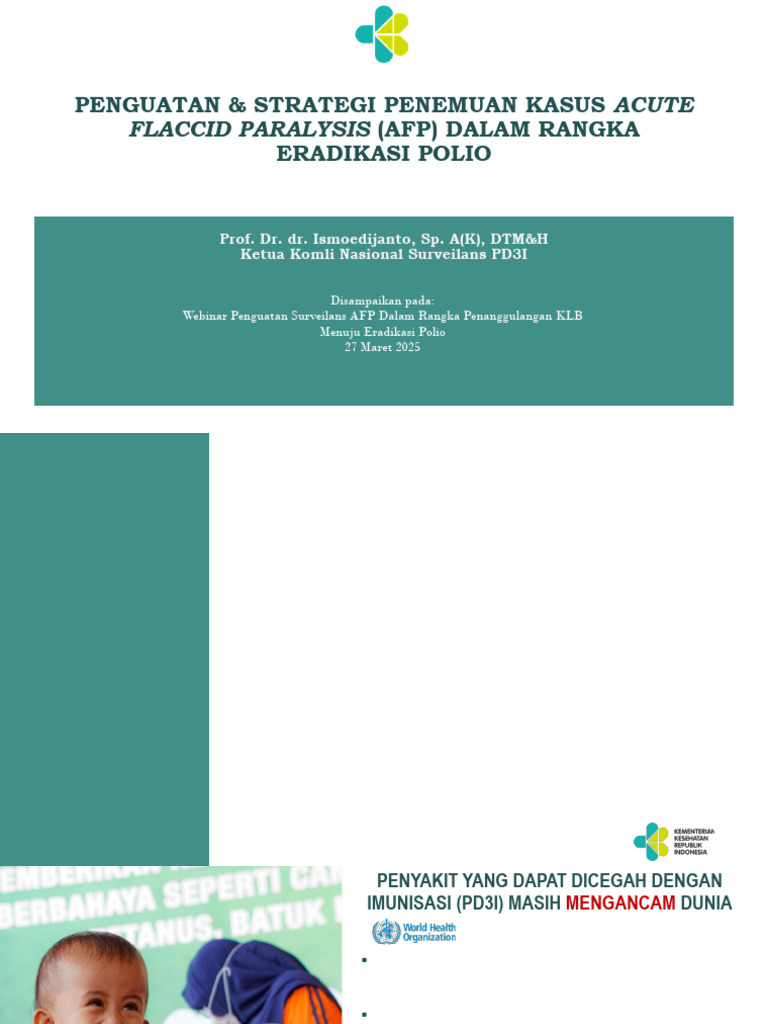 Pentingnya Pelaporan Kasus AFP | PDF