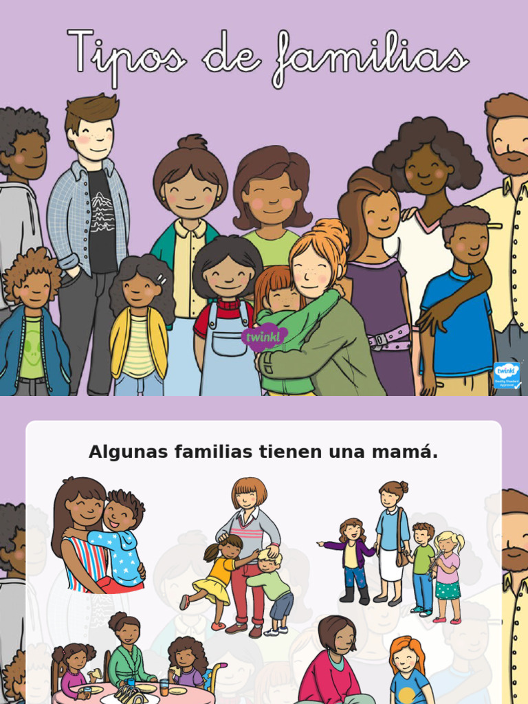 Día de Las Familias. Tipos de Familia | PDF