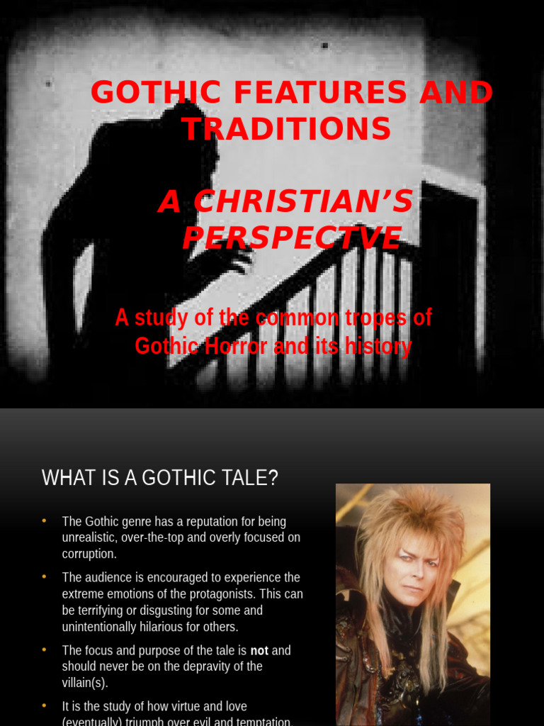 Gothic features | PDF | Horror Fiction | Gothic Fiction