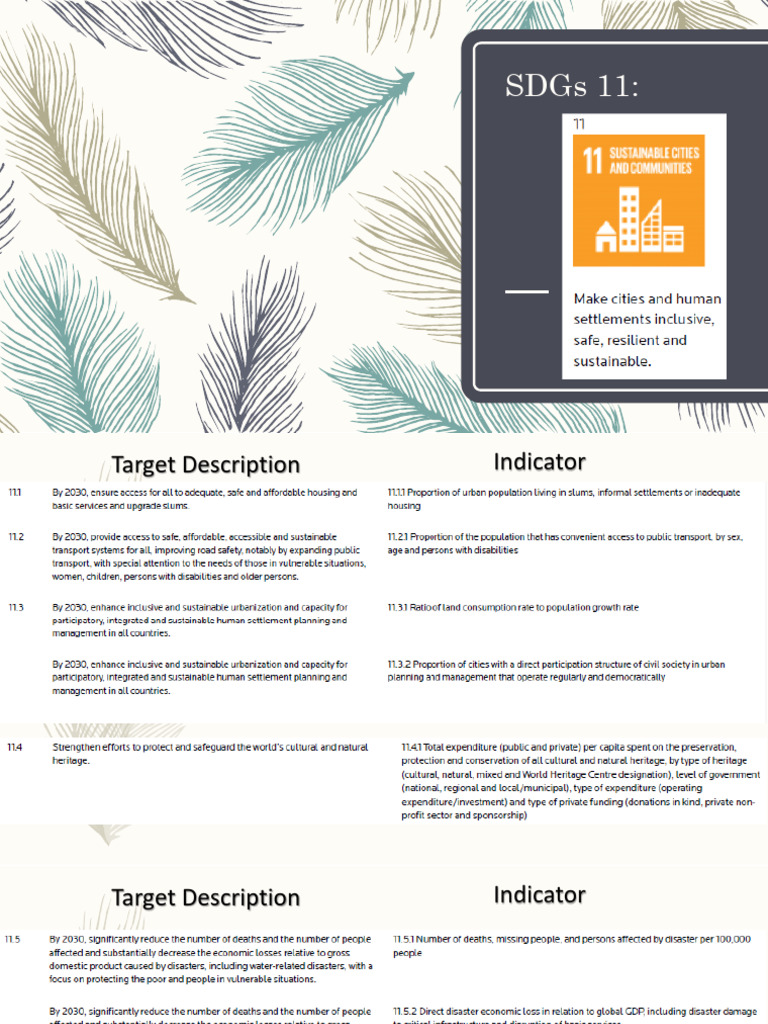 SDGs 11 | PDF