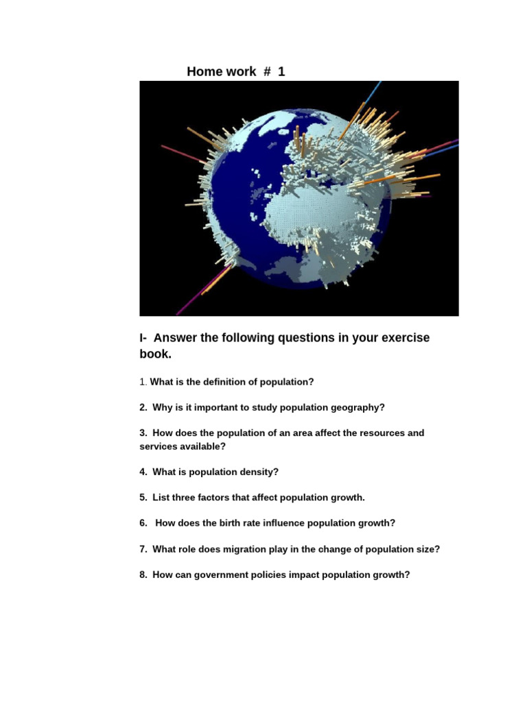 Home Work # 1 | PDF