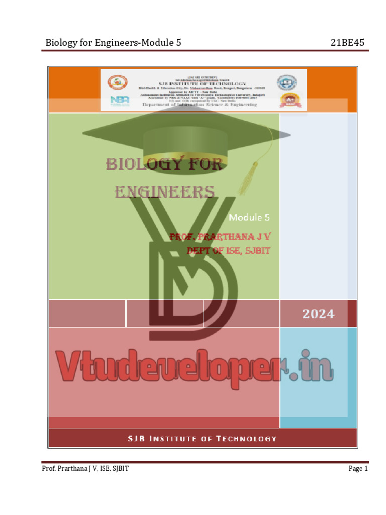 Bio Mod 5 @vtudeveloper - in | PDF | Medical Imaging | Biology
