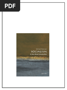 Socialism A Very Short Introduction Newman Michael pdf download