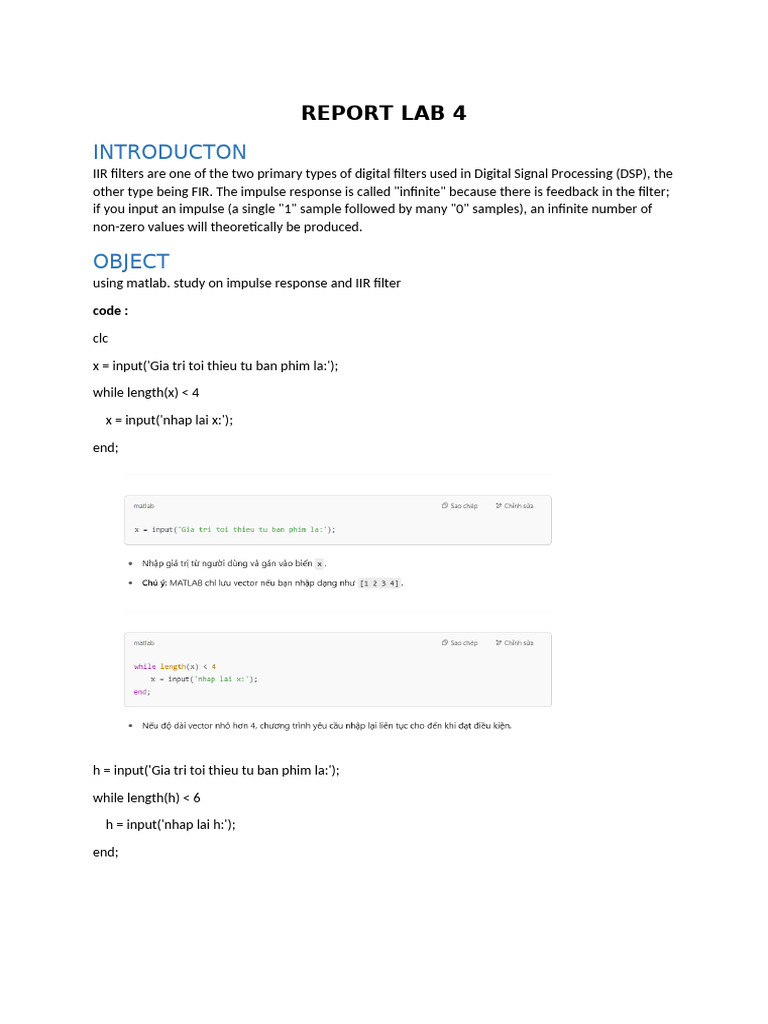 Report Lab 4 | PDF