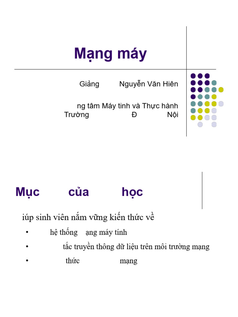 Chuong 1 - Gioi Thieu | PDF