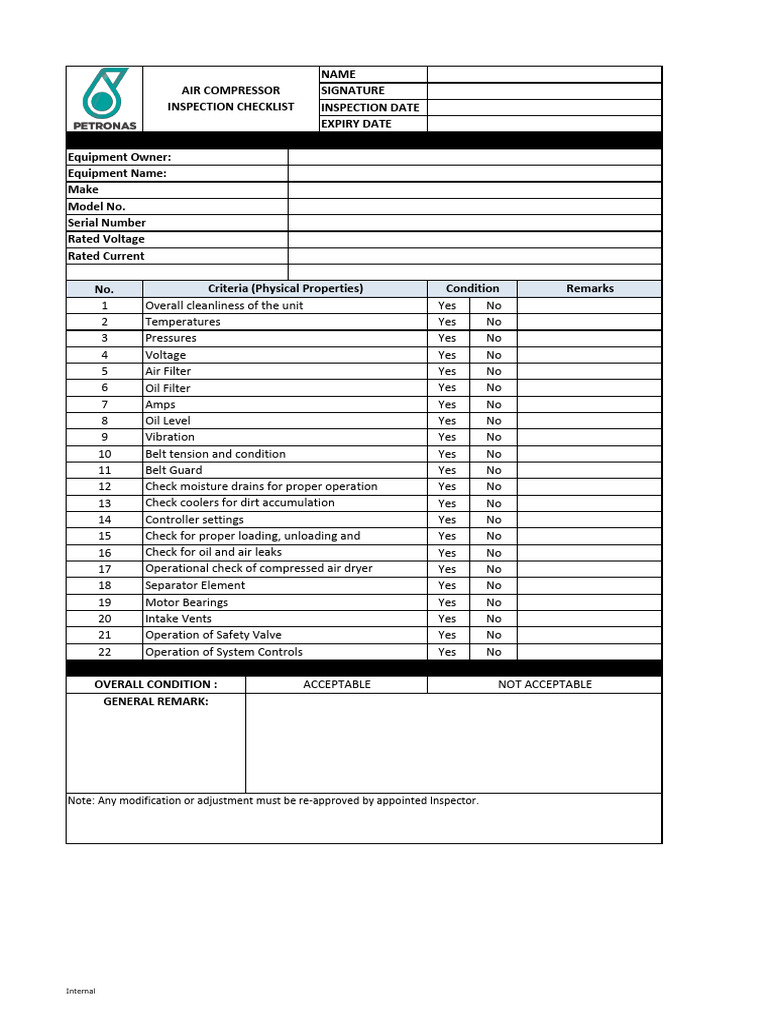 Air Compressor | PDF
