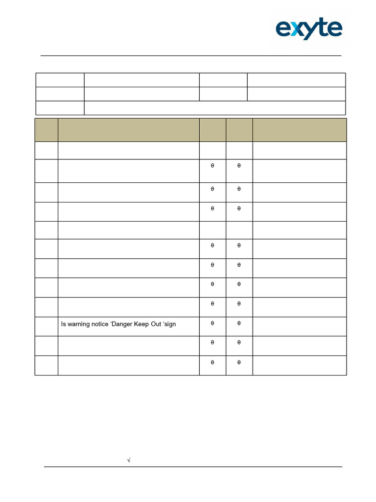 EMY-04-EHS-7429-REC 15 - Test Pile Operation Checklist Form | PDF