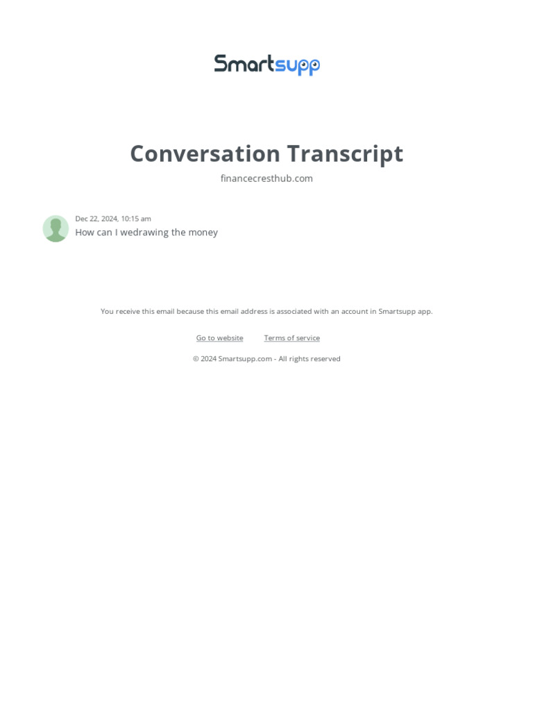 Conversation Transcript: How Can I Wedrawing The Money | PDF