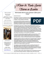 Carta Misionera Marzo 2012