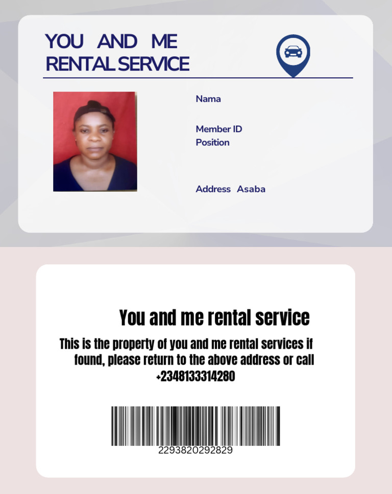 You and Me Rental Service Contact Info | PDF