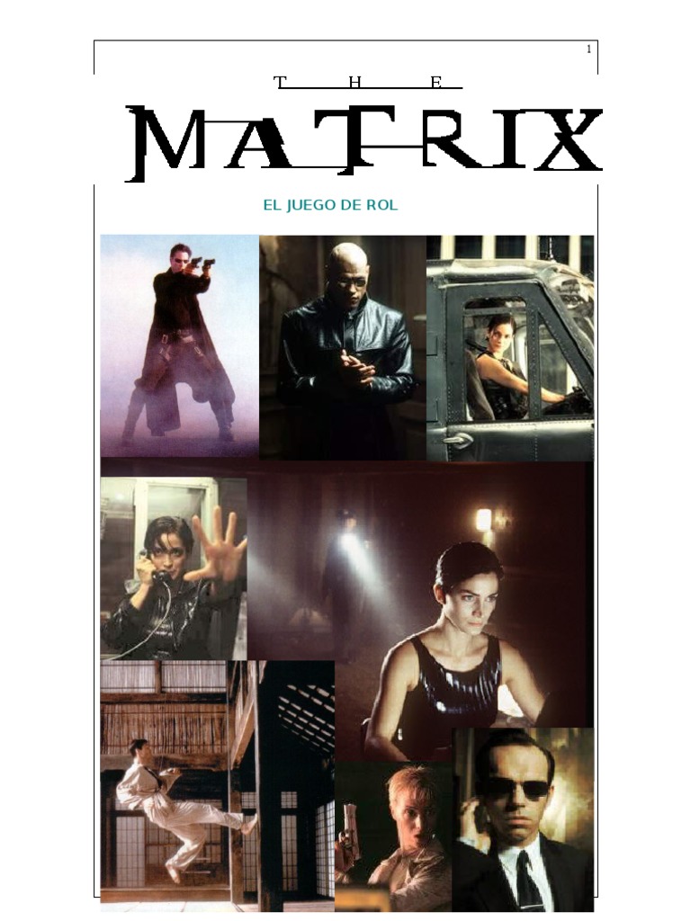 The Matrix | PDF | Juegos de rol | Armas de fuego