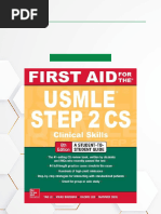 First Aid for the USMLE Step 2 CS, Sixth Edition, 6th First Aid for the USMLE Step 2 CS, Sixth Edition, 6th