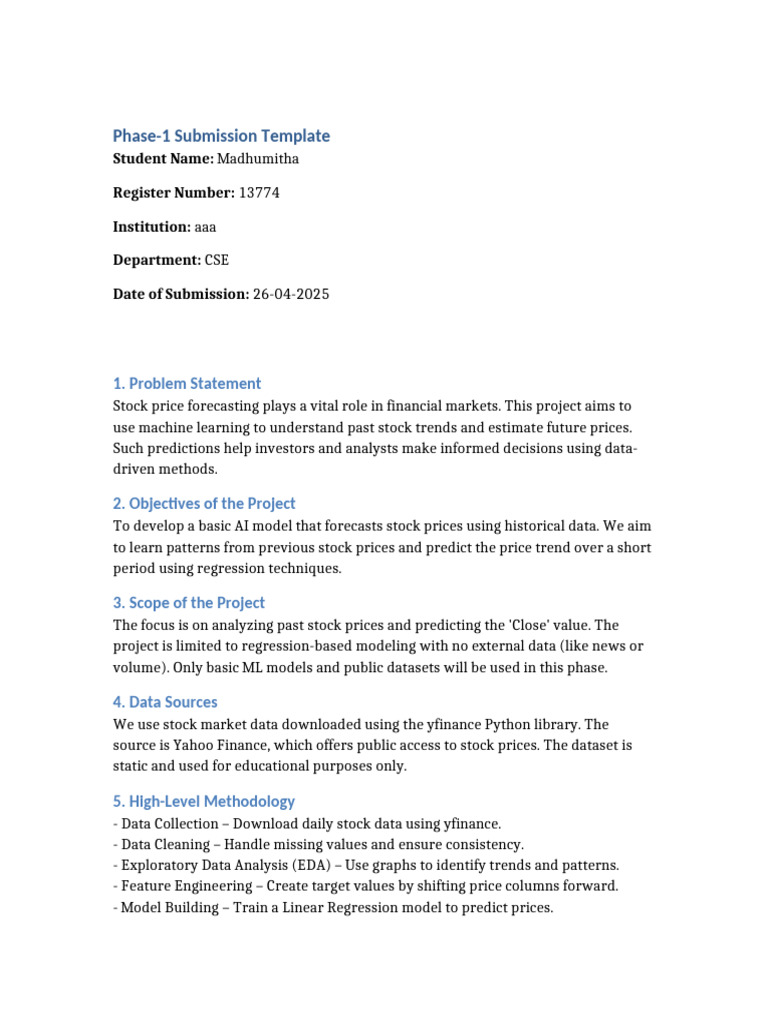 Phase1 Submission Madhumitha | PDF