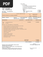 Invoice for Hitachi ZX210F Excavator | PDF | Construction