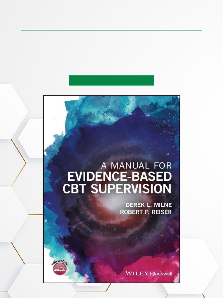 Evidence-Based CBT Supervision Manual | PDF | Cognitive Behavioral