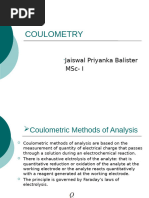 Coulometry: Principles & Instrumentation | PDF | Physical Chemistry ...