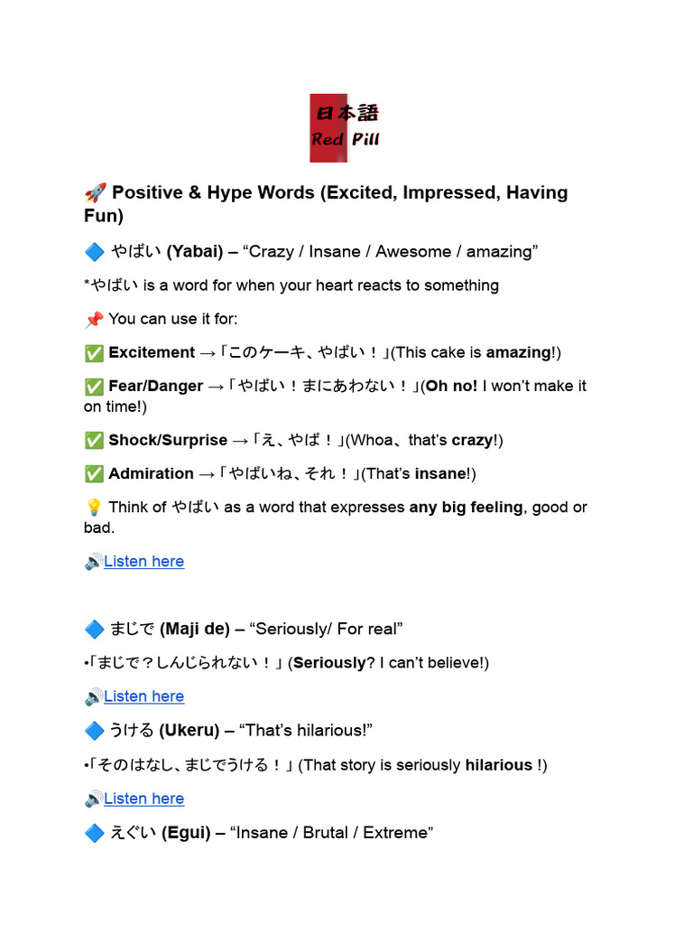 680aec6c2ee73 Bonusnativeslangsandexpressionslist | PDF | Slang