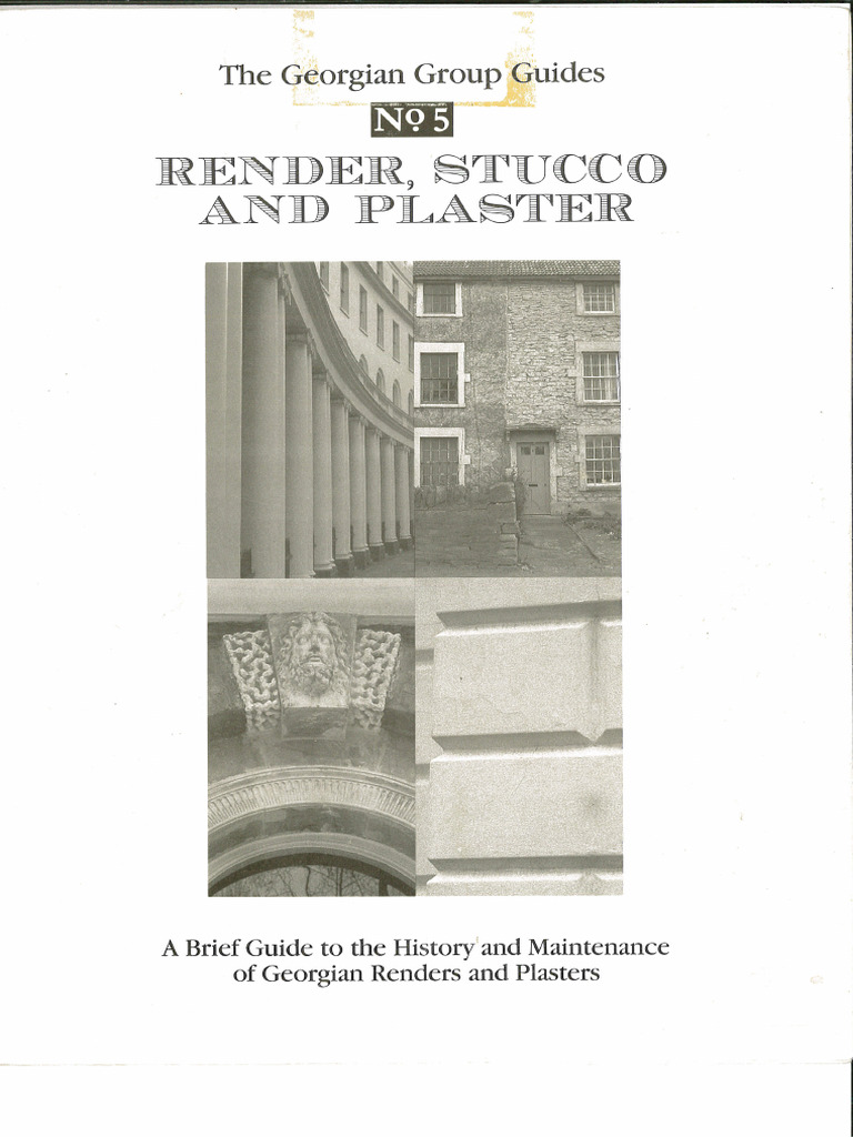 RENDER STUCCO PLASTER Guide | PDF