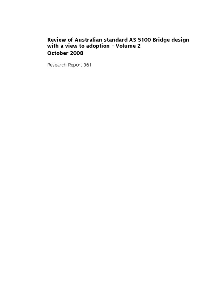 As.5100 Bridge Design Review PDF Prestressed Concrete Beam