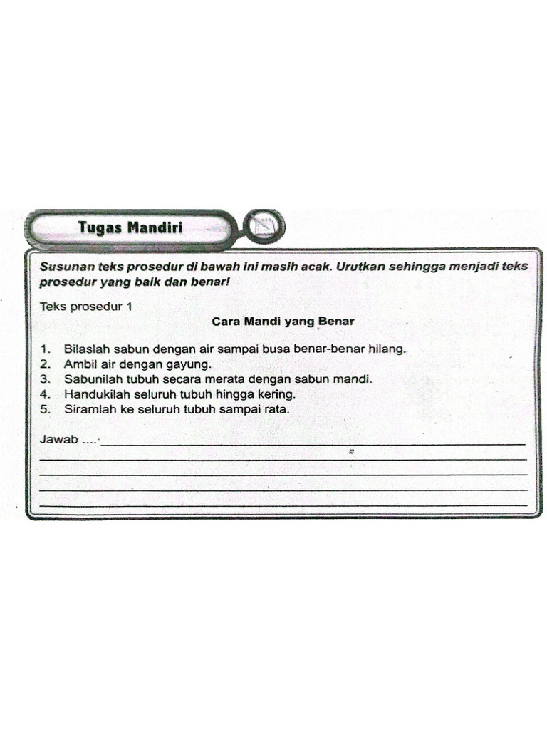 Grade 4 Teks Prosedur | PDF