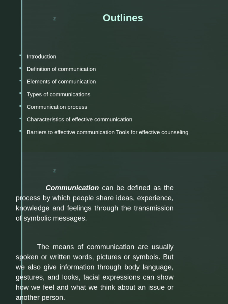 Effective Communication Essentials | PDF | Communication | Information