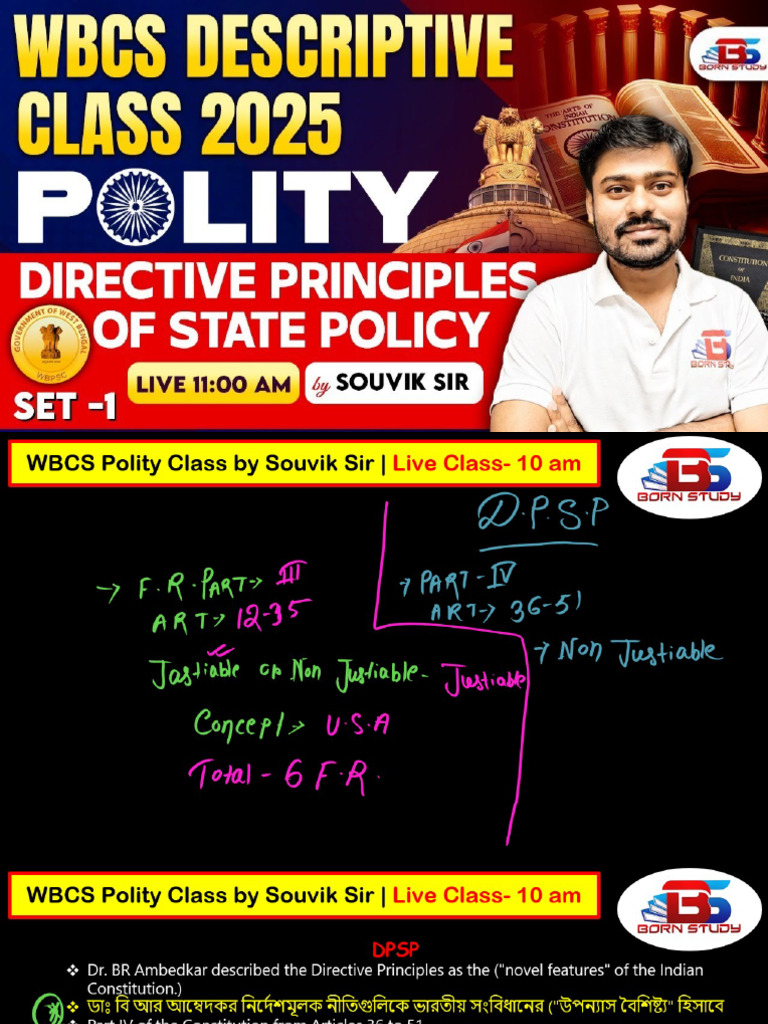 Polity For SSC Exam | PDF