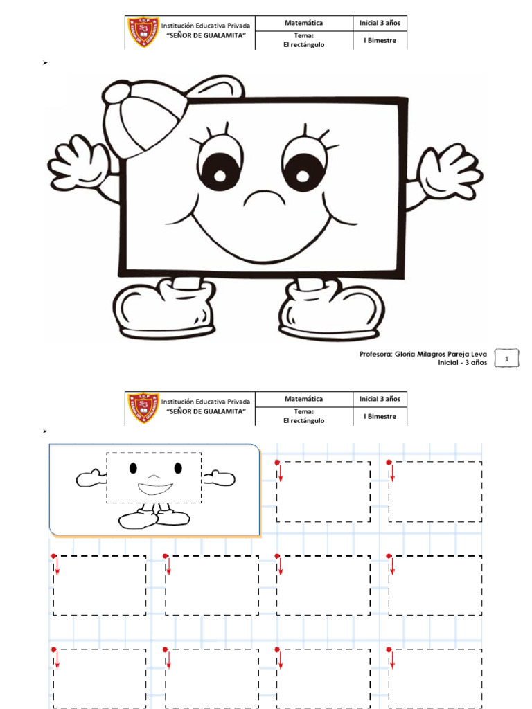 El Rectángulo (3 Años) | PDF