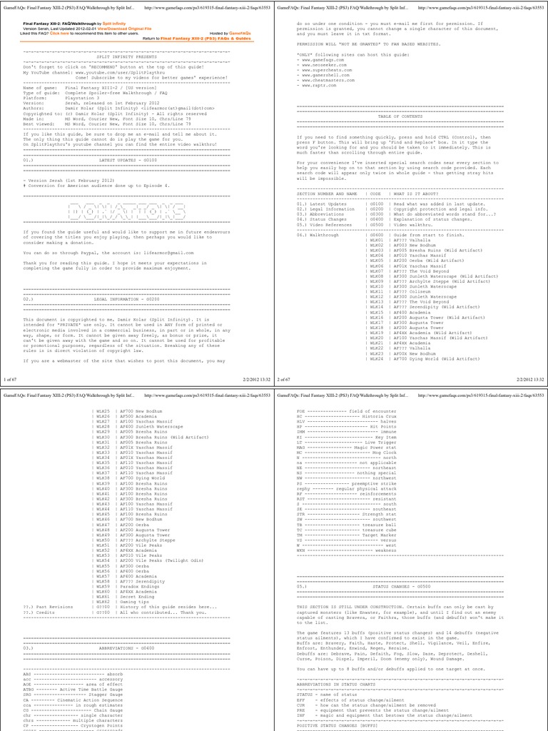 Walk Through by Split Infinity | PDF | Strategy Guide | Leisure