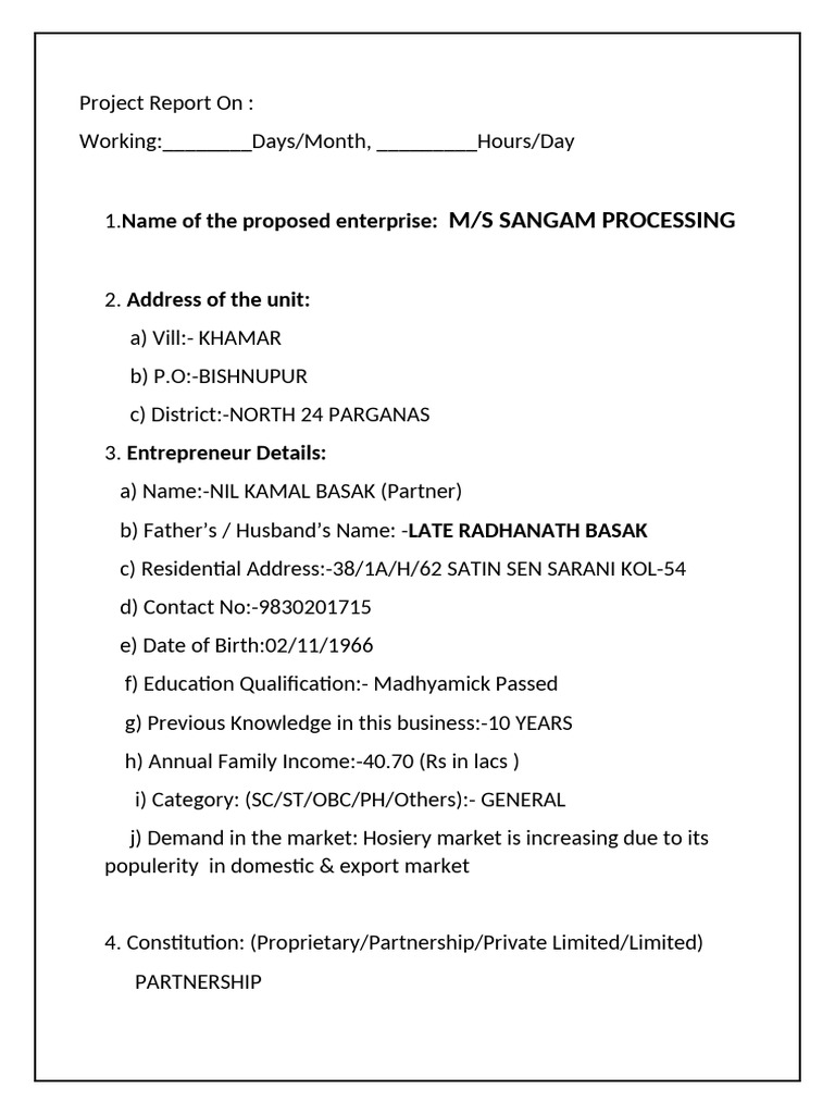 SWID Application for Textile Processing | PDF | Textiles | Expense