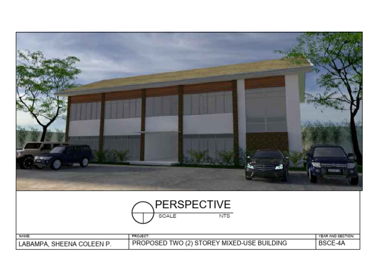 Proposed Two-Storey Mixed-Use Building | PDF