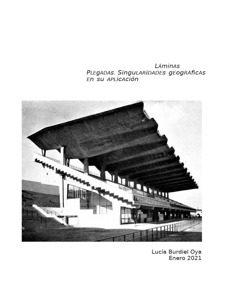 Estructuras Plegadas en Arquitectura | PDF | Hormigón | Ingeniería ...