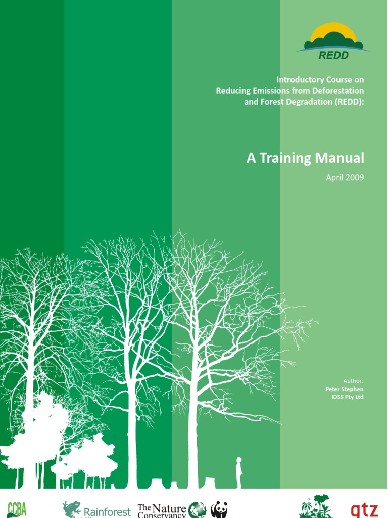 REDD Training Manual | PDF | Reducing Emissions From Deforestation And ...