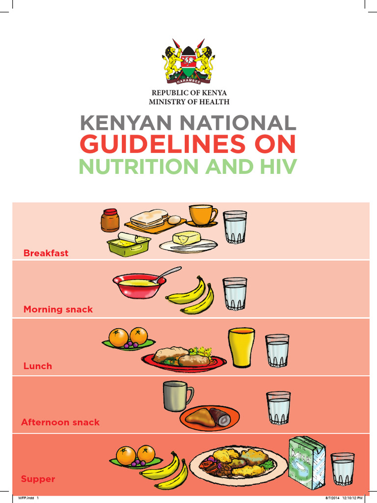 Kenya National Guidelines On Nutrition and Hiv | PDF | Fat | Hiv/Aids
