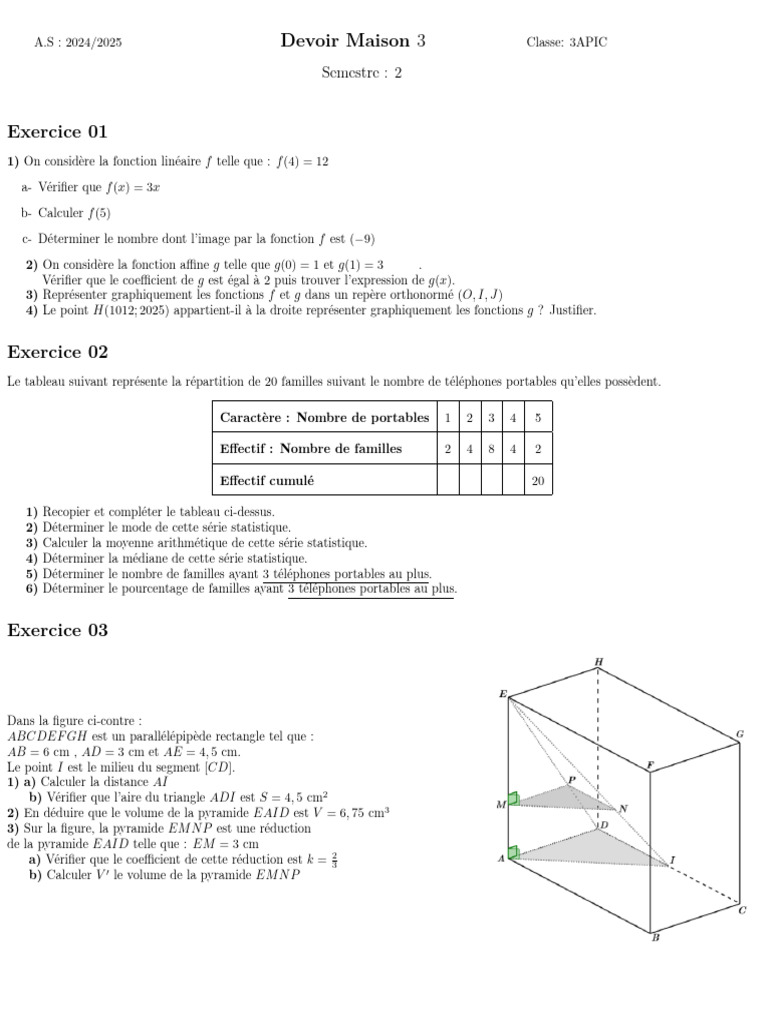 Devoir Maison Sur Dtroit
