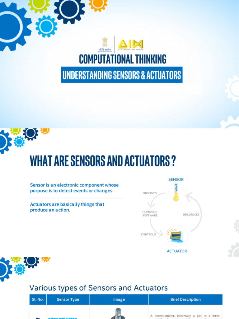 Ade 8-Understanding - Sensors - and - Actuators | PDF