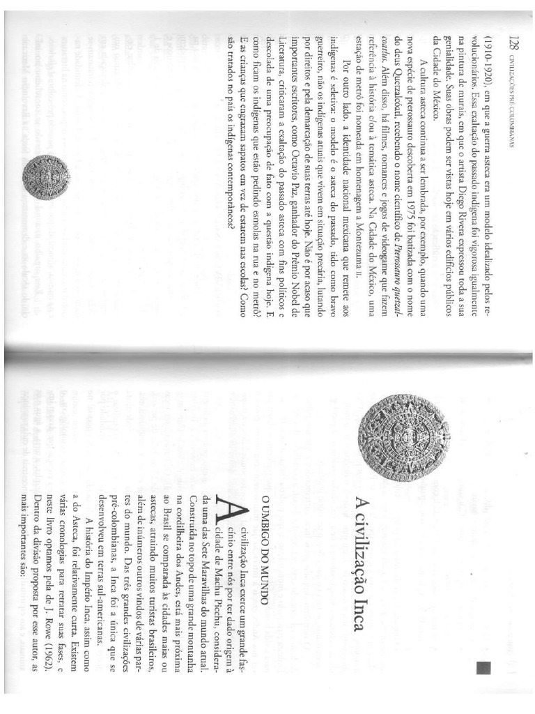 NAVARRO, Alexandre. A Civilização Inca | PDF