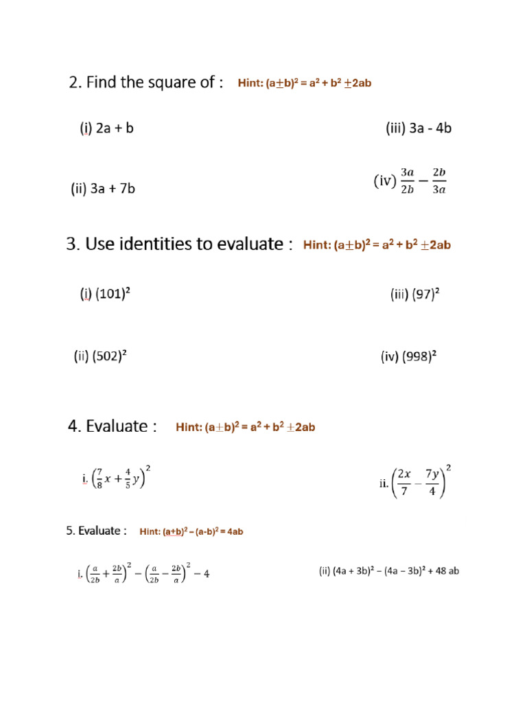 Exercises | PDF