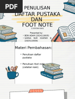 Panduan Lengkap Menulis Footnote | PDF