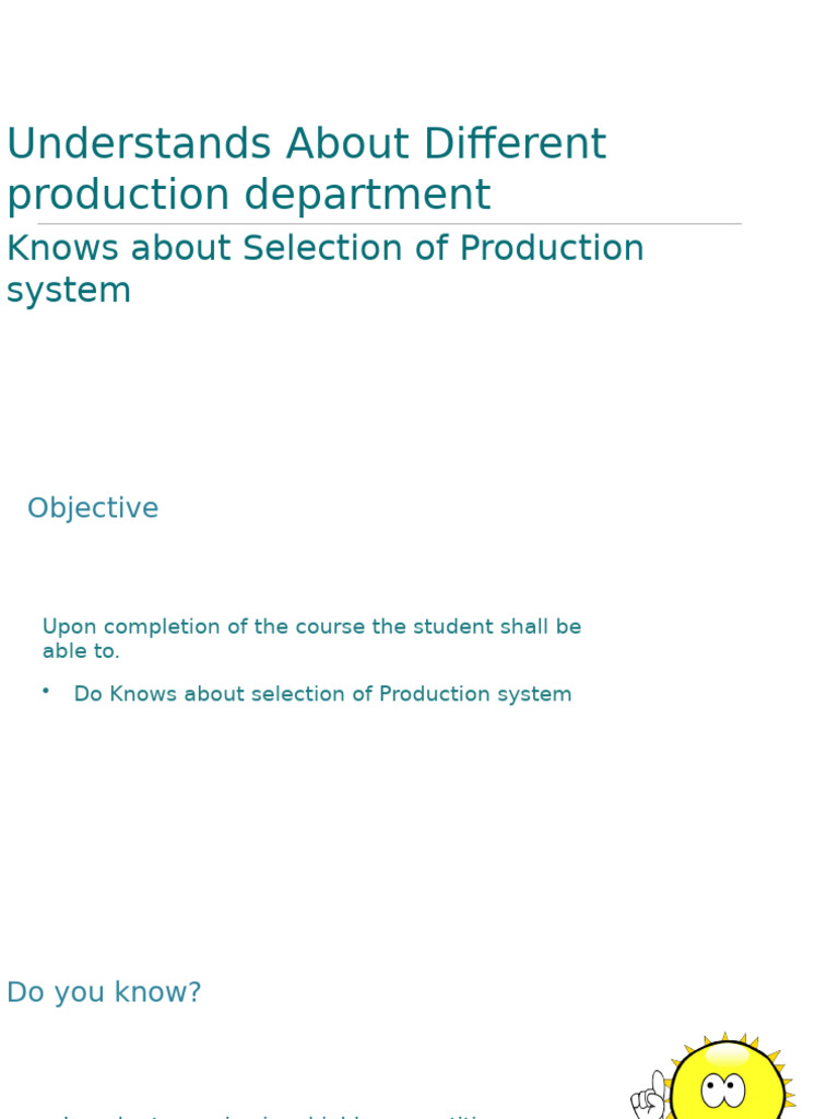 Unit Production System in Garment Industry | PDF | Clothing | Yarn