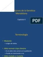 Ampliaciones de La Genética Mendeliana