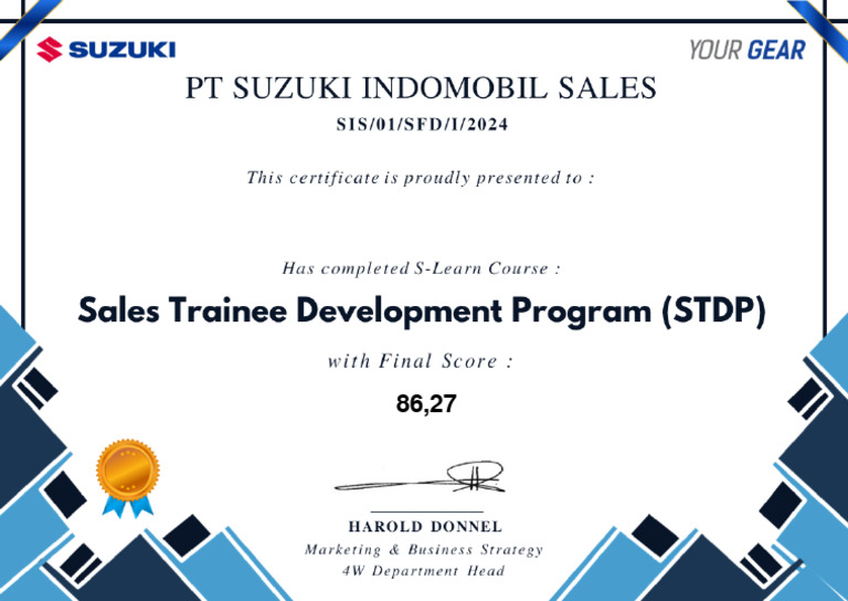 E Certificate | PDF